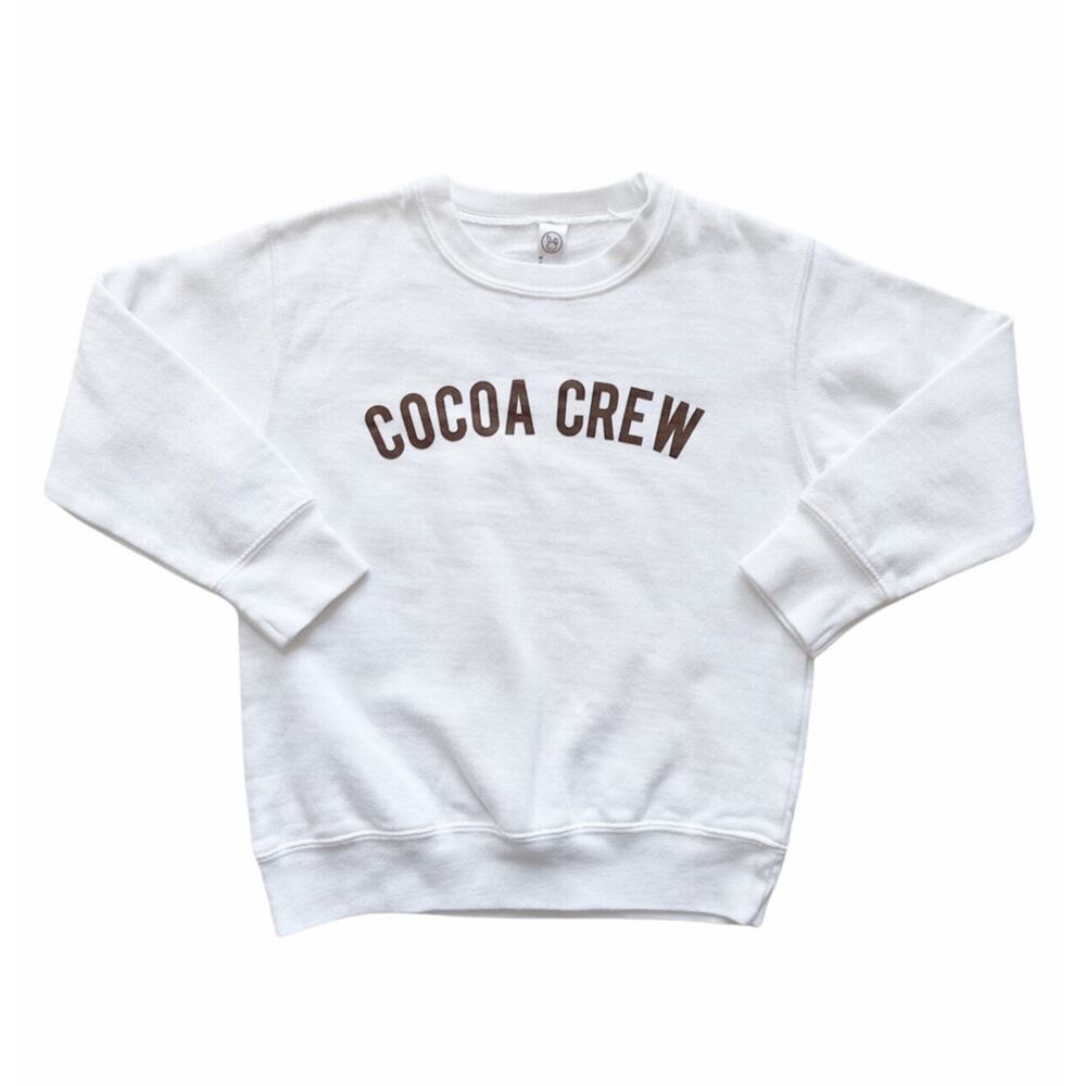 Zozu Baby Cocoa Crew Pullover Crew Sweatshirt Size 4